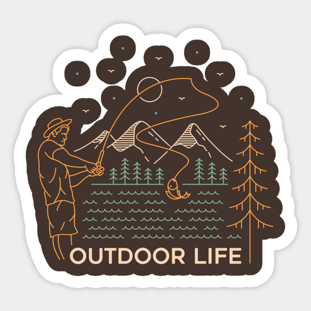 Outdoor Life 3 Sticker by VEKTORKITA